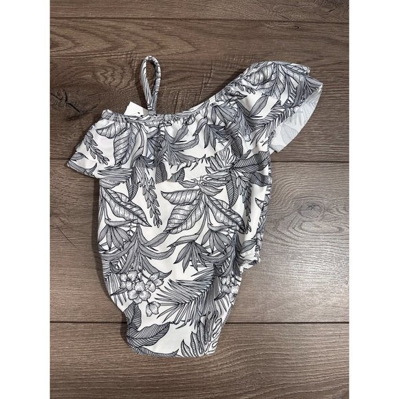 Janie and Jack NWT PALM RUFFLE SWIMSUIT - Picture 7 of 8